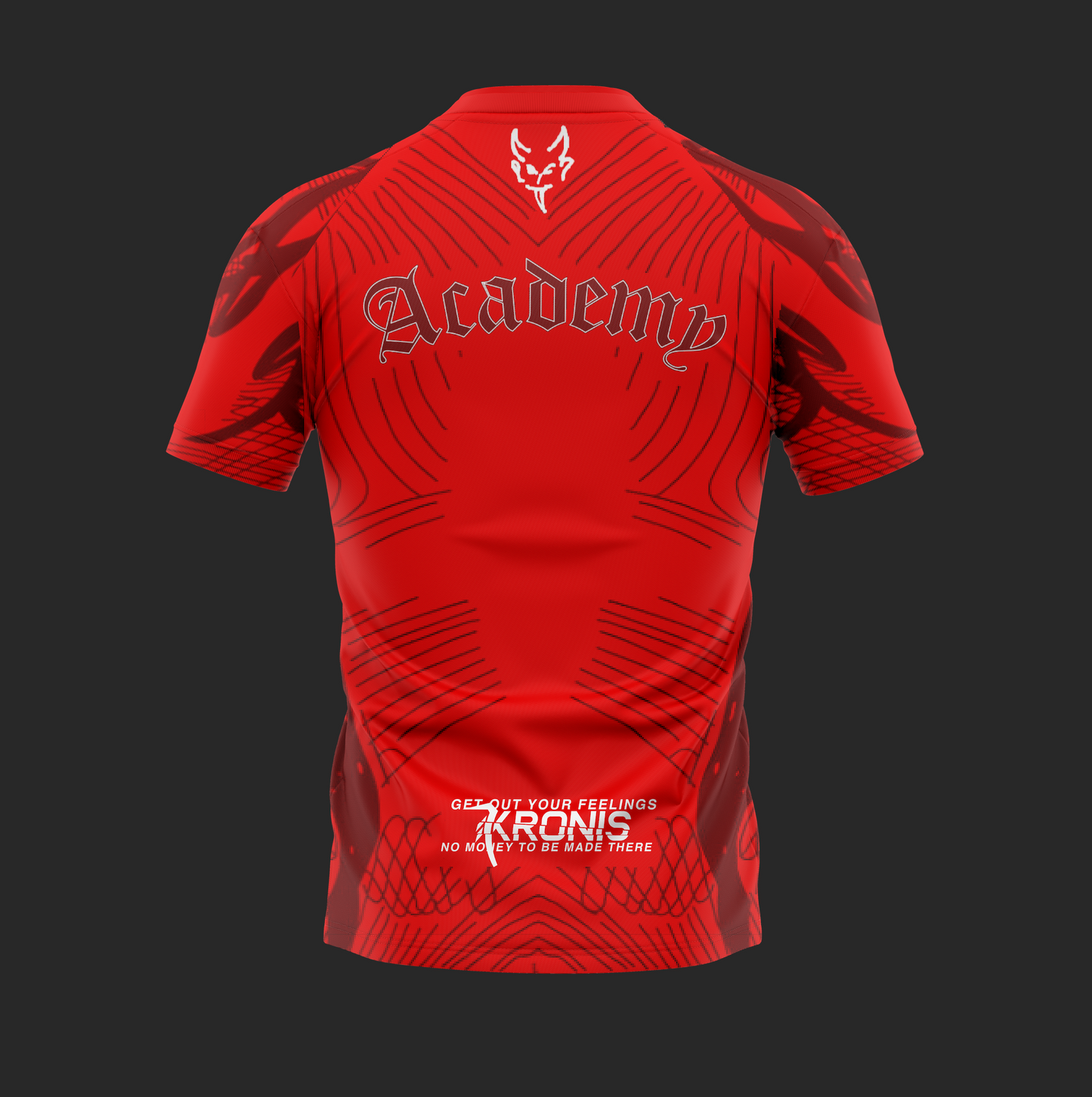 KRONIS RASH GUARD and SHORTS (BLOOD RED)