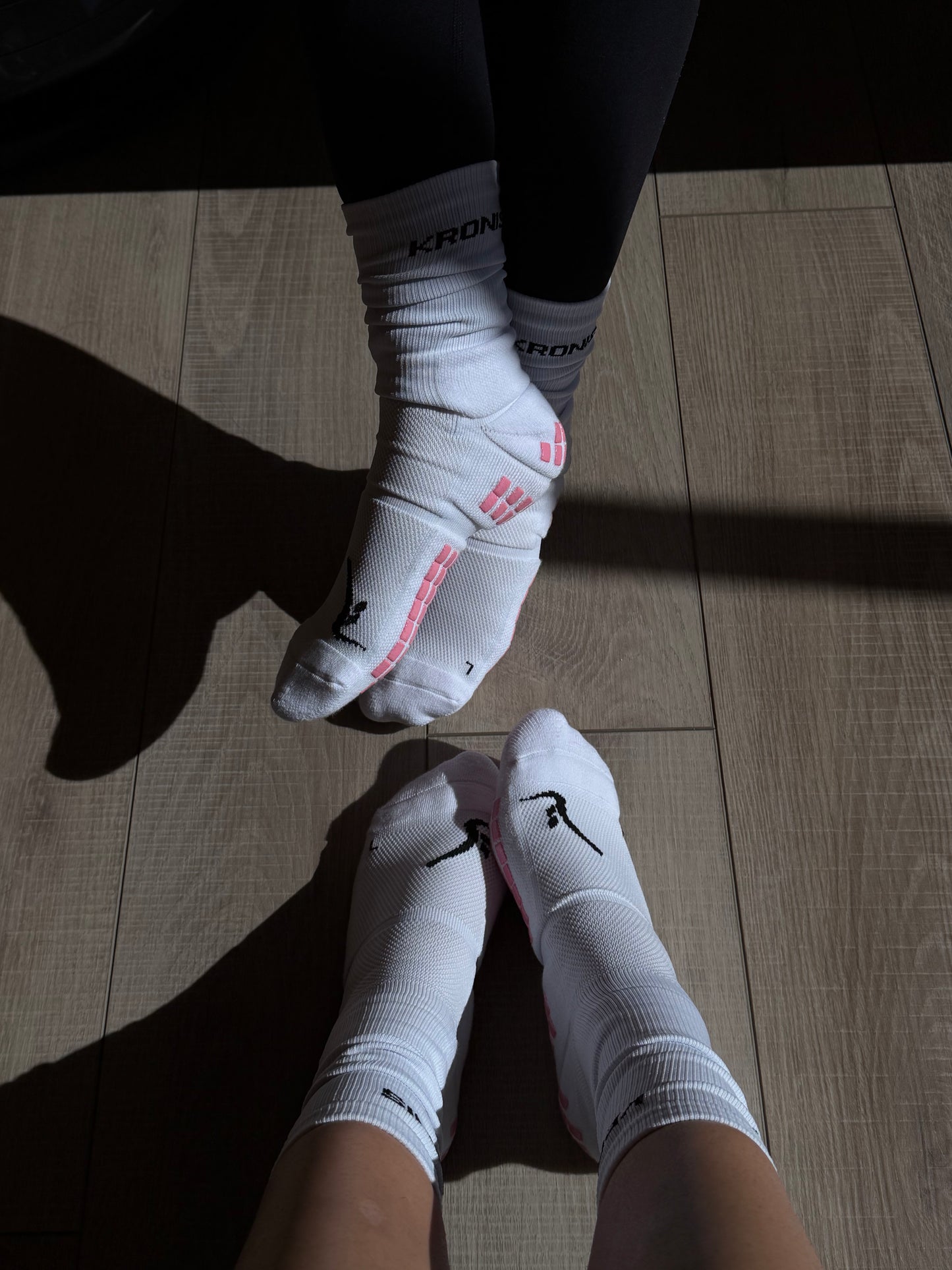 Pink Grip Socks